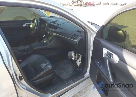 2012 Lexus Ct 200H Premium from USA, damaged, VIN JTHKD5BHXC2060534